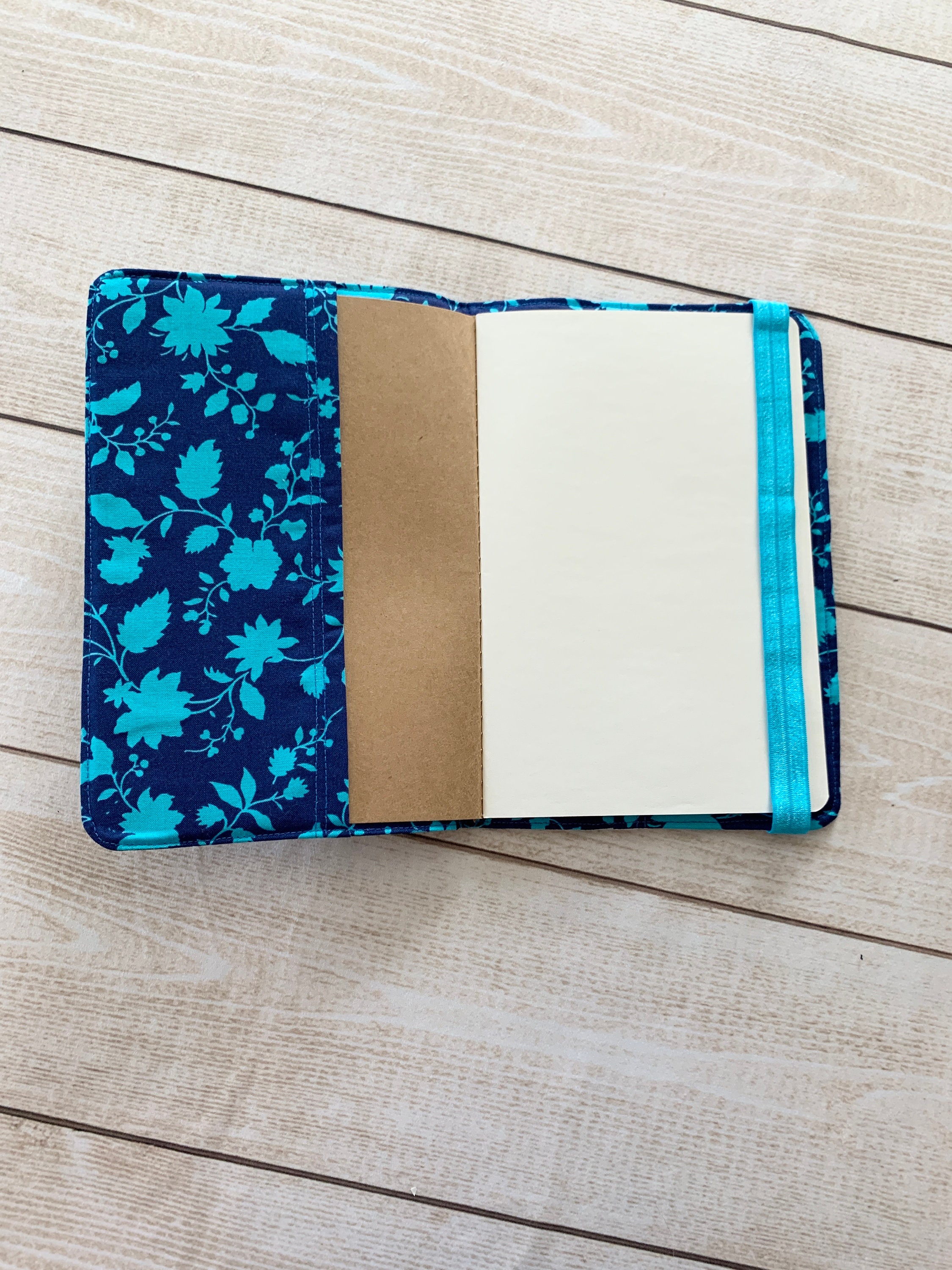 Quilted Notebook Cover Eco Notebook Gift Fabric Notebook Etsy