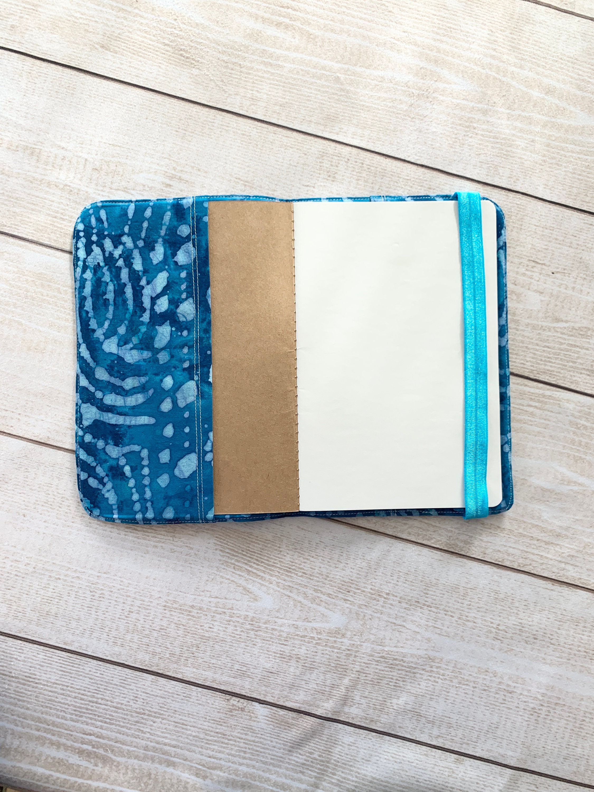 Quilted Notebook Cover Eco Notebook Gift Fabric Notebook Etsy