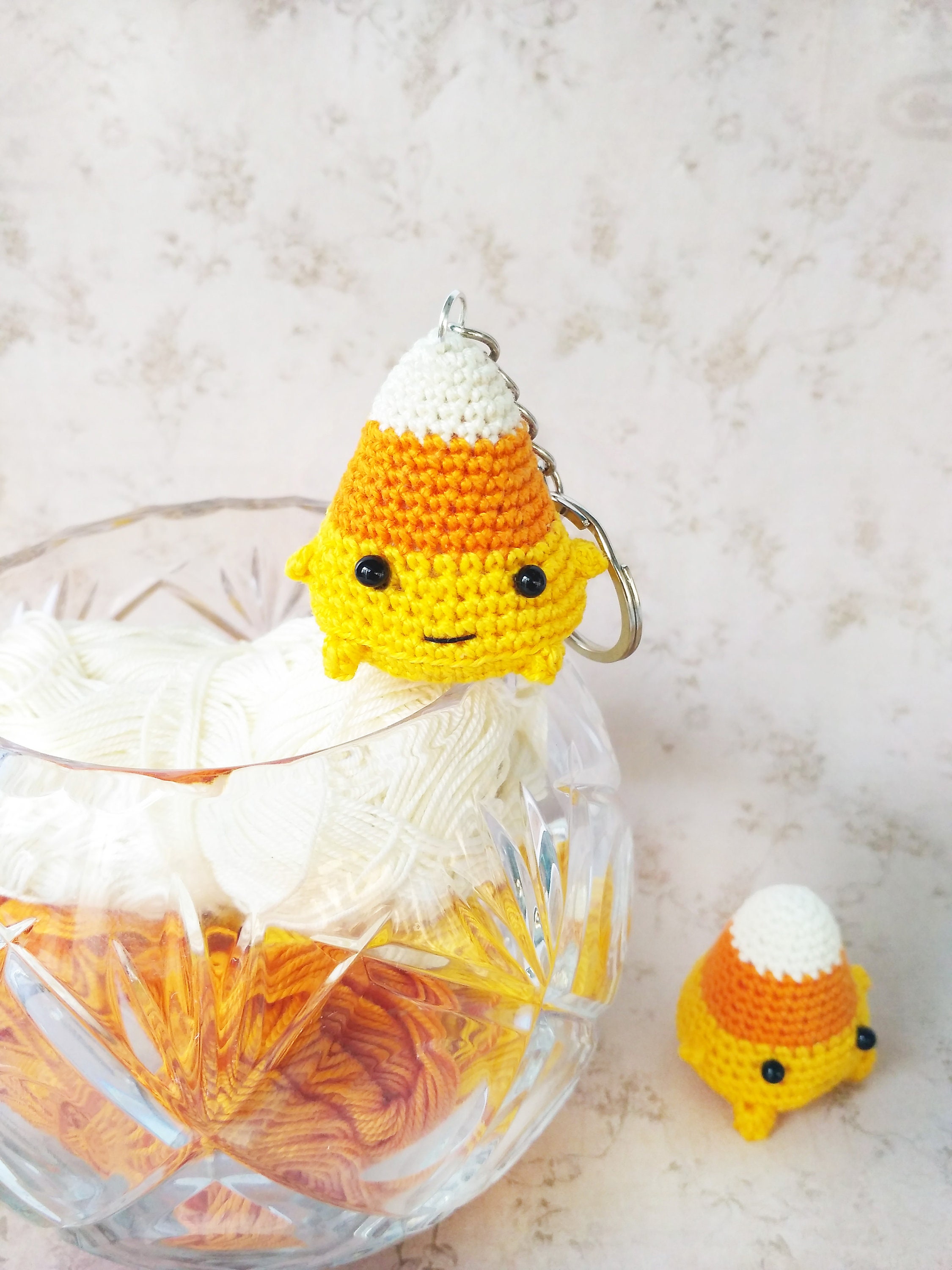 Candy Corn Halloween Crochet Pattern Cute Halloween - Etsy