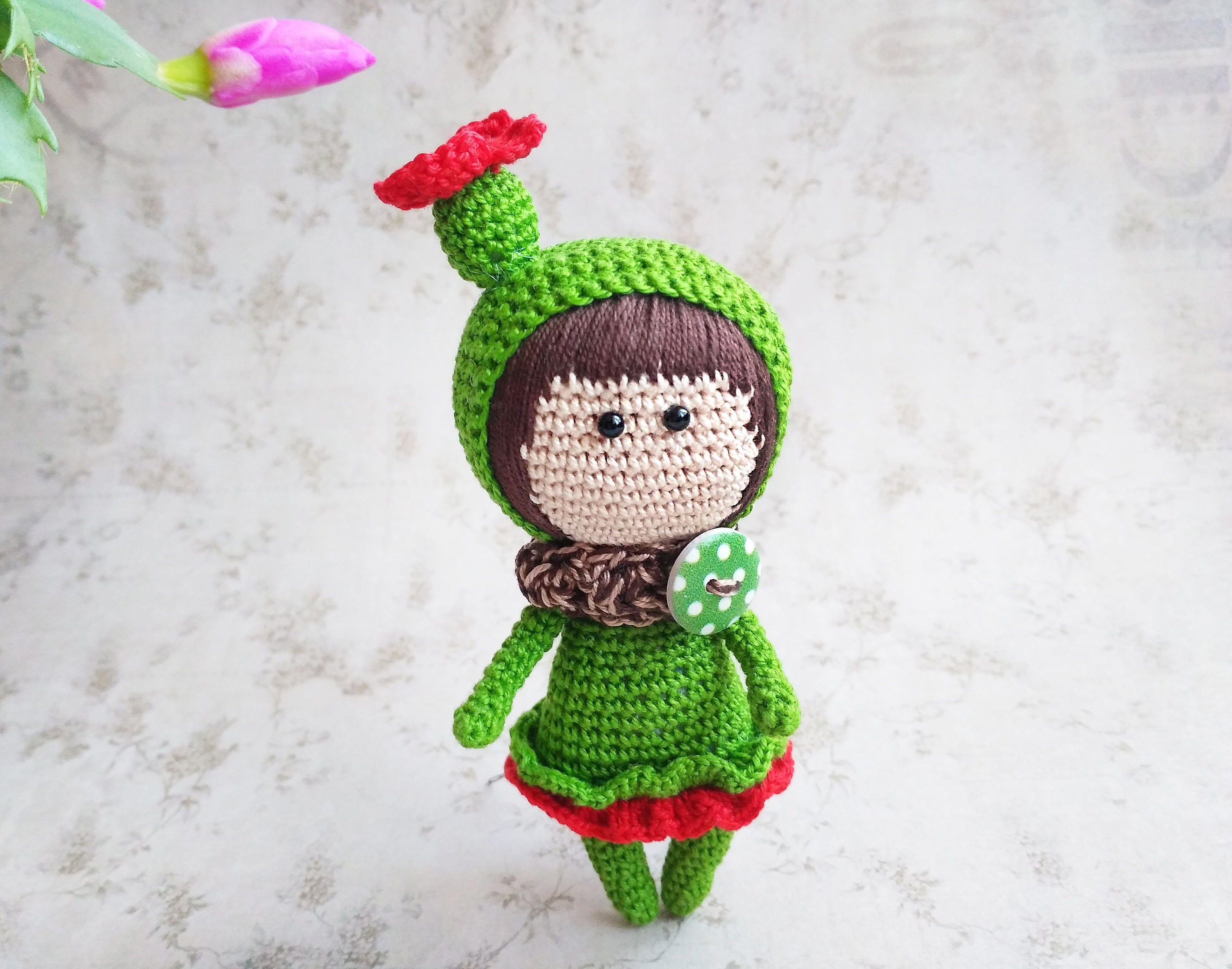 Cute keychain Crochet keychain Kawaii amigurumi doll | Etsy