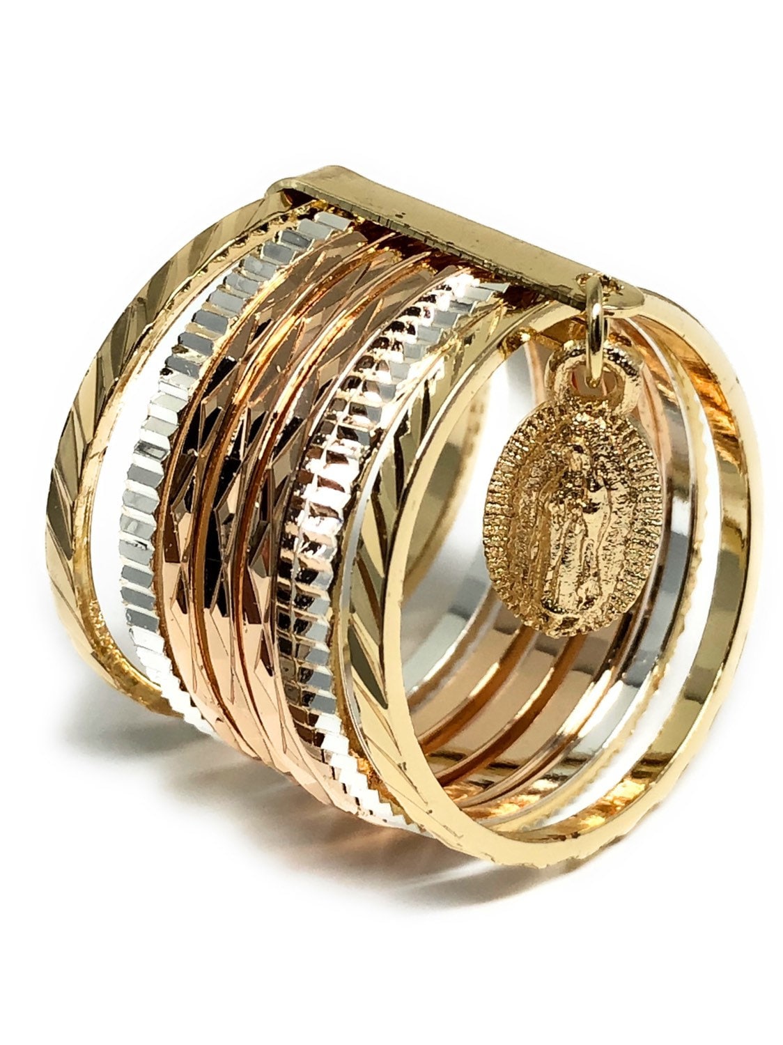 Anillo semanario de oro precio hotsell