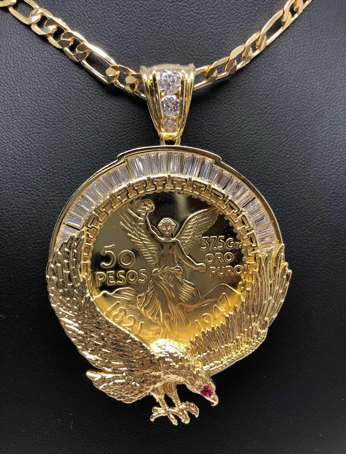 Gold Plated Coin Eagle Centenario 