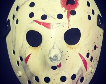 Jason Part 4 Mask Etsy - jason voorhees part 4 mask decal roblox