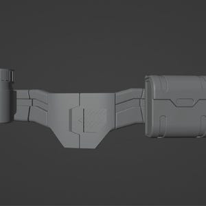 Origins Utility Belt 3D Print - DIGITAL FILES ONLY!!