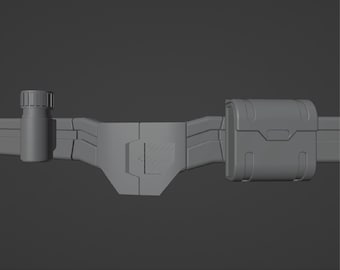 Origins Utility Belt 3D Print - DIGITAL FILES ONLY!!
