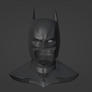 Dark Knight Cowl From Origins-DIGITAL FILES ONLY