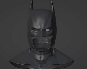 Dark Knight Cowl From Origins-DIGITAL FILES ONLY