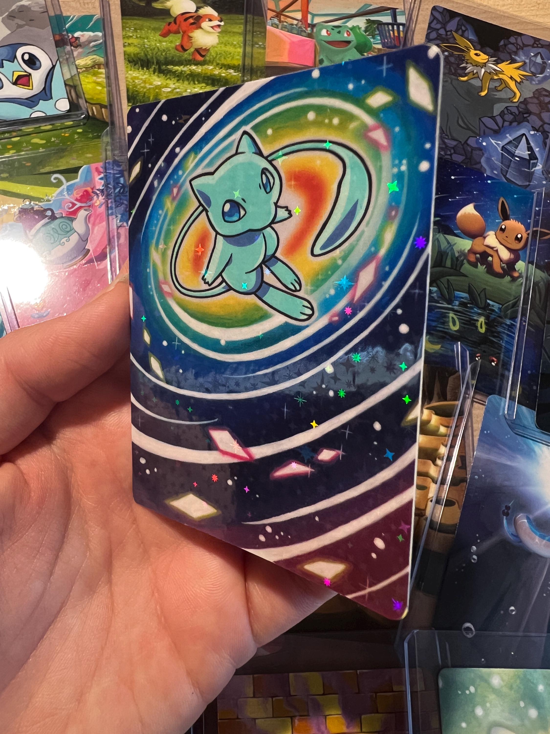 Painted Pokemoncards - Etsy