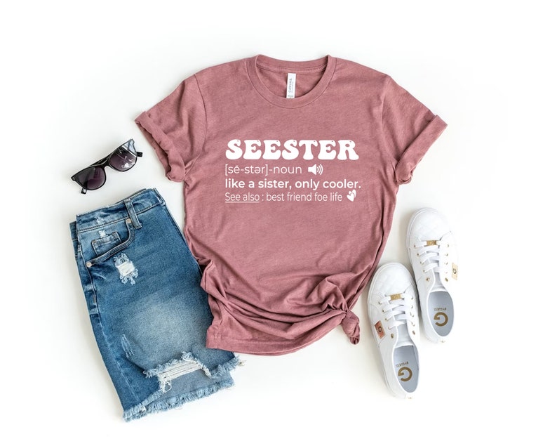 Seester Svg Seester Noun Shirt-svg Png Seester Png Seester - Etsy Hong Kong