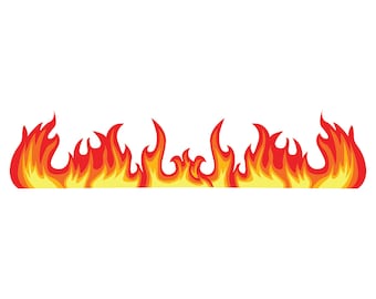 Line Of Flames Png, Flames Svg, Fire Silhouette Flames Clipart, Fire Svg,  Png Fire Clipart Svg, Fire Vector Silhouette Digital Download File