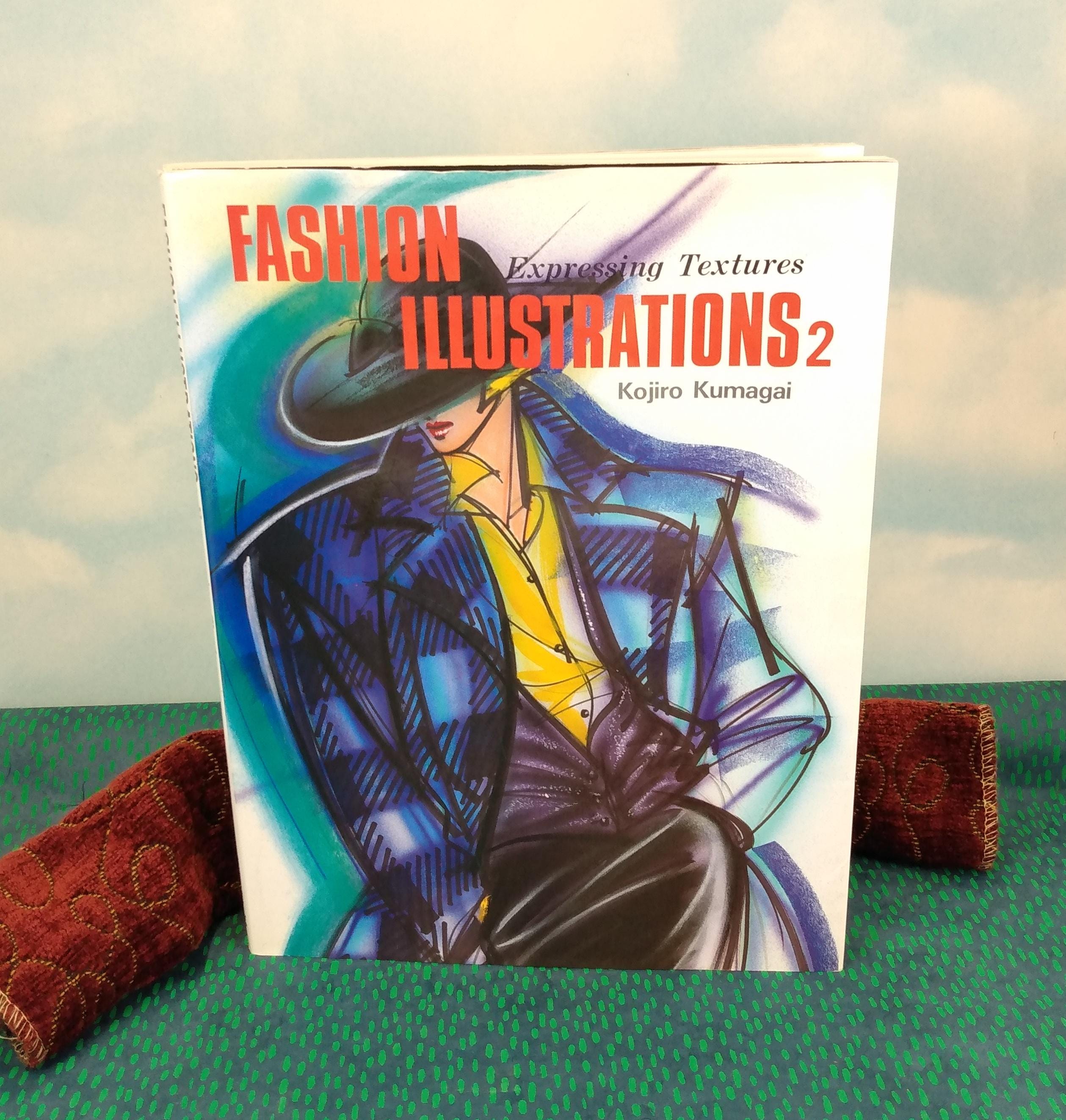MODE DAS JAHRHUNDERT DER DESIGNER 洋書　写真集 Fashion Illustrations 2: Expressing Textures Vintage 1988