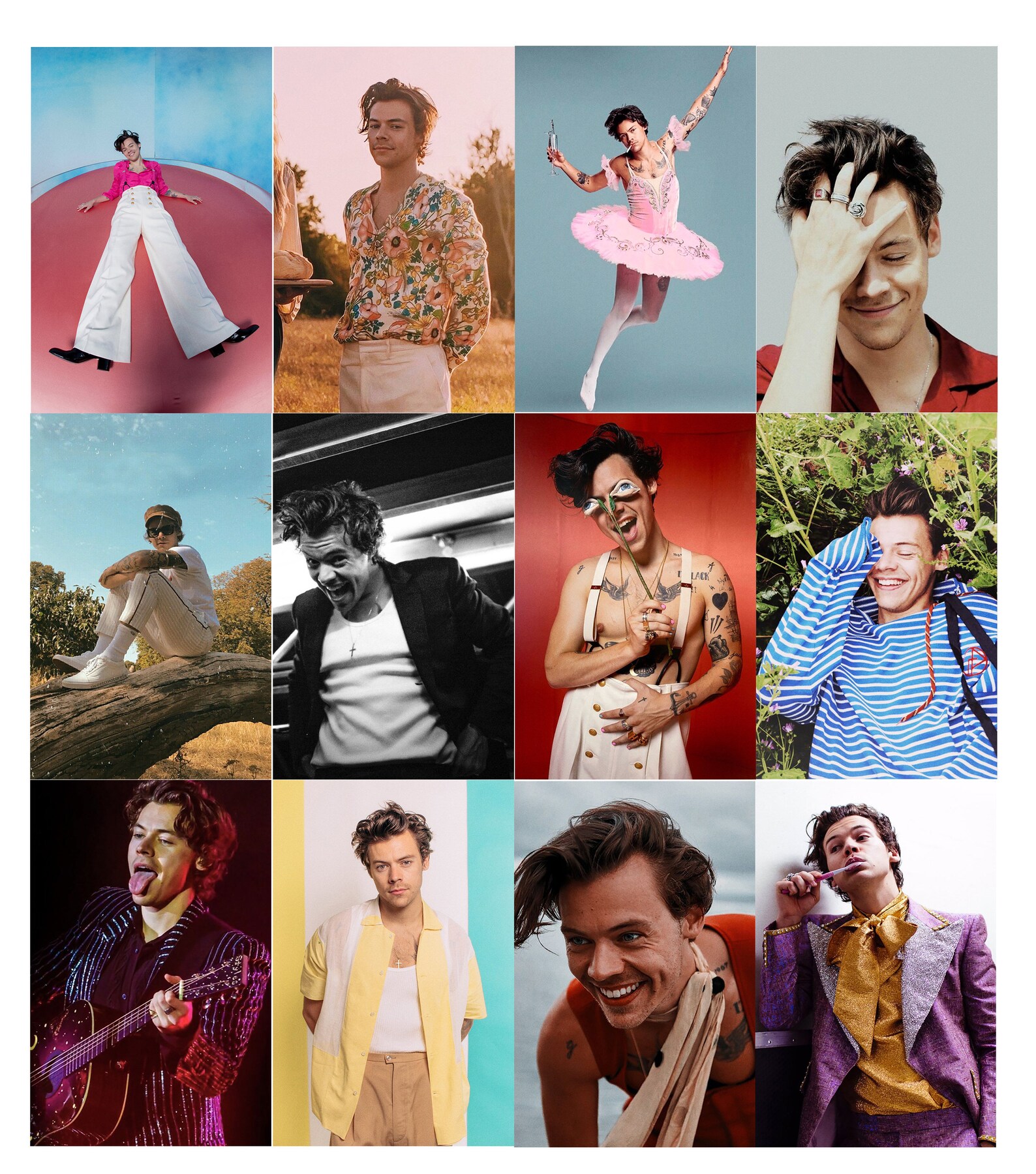 Harry Styles desk calendar 2021 | Etsy