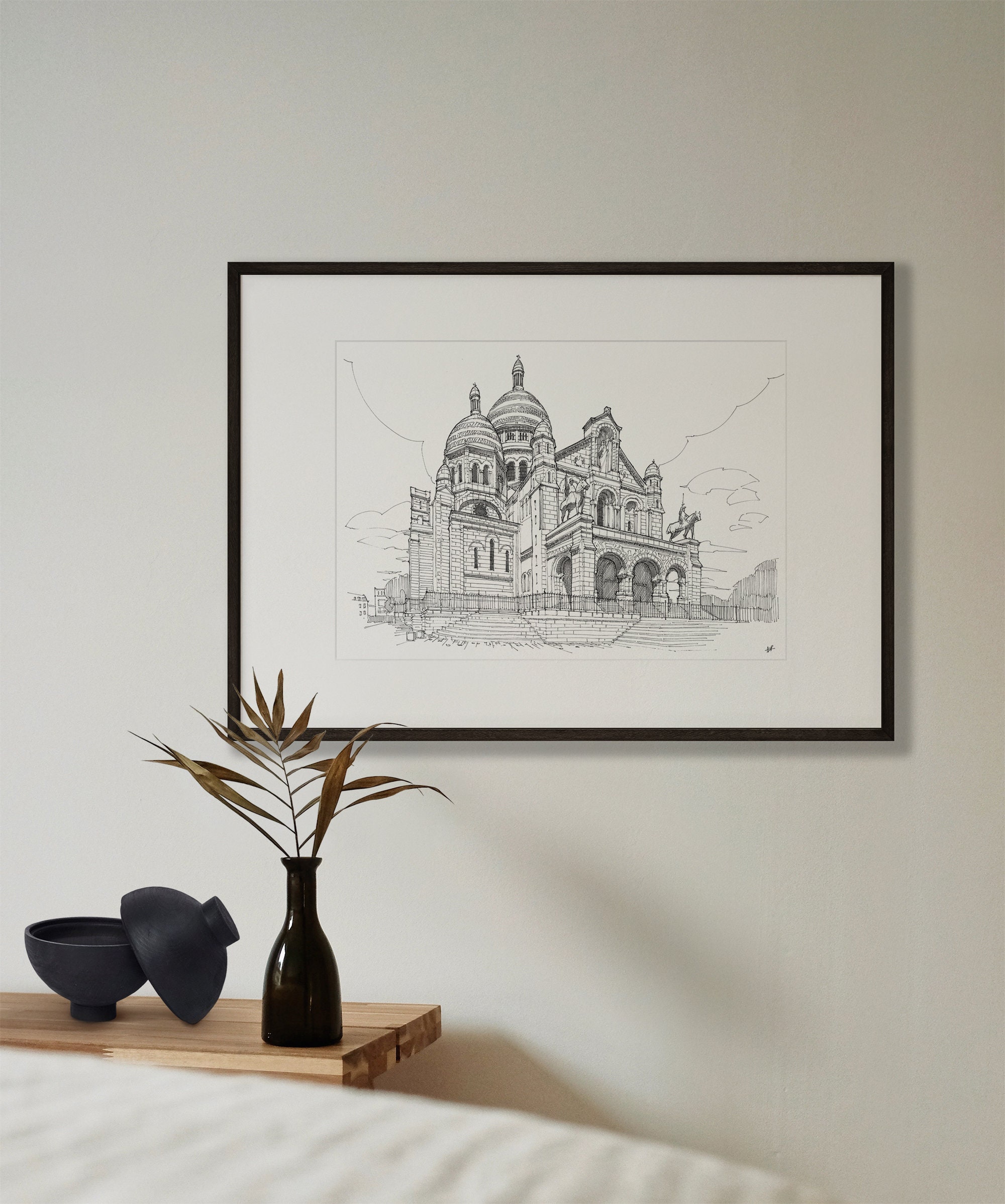 Custom Pen and Ink Drawing | Childhood Home Gift | House Portrait ...