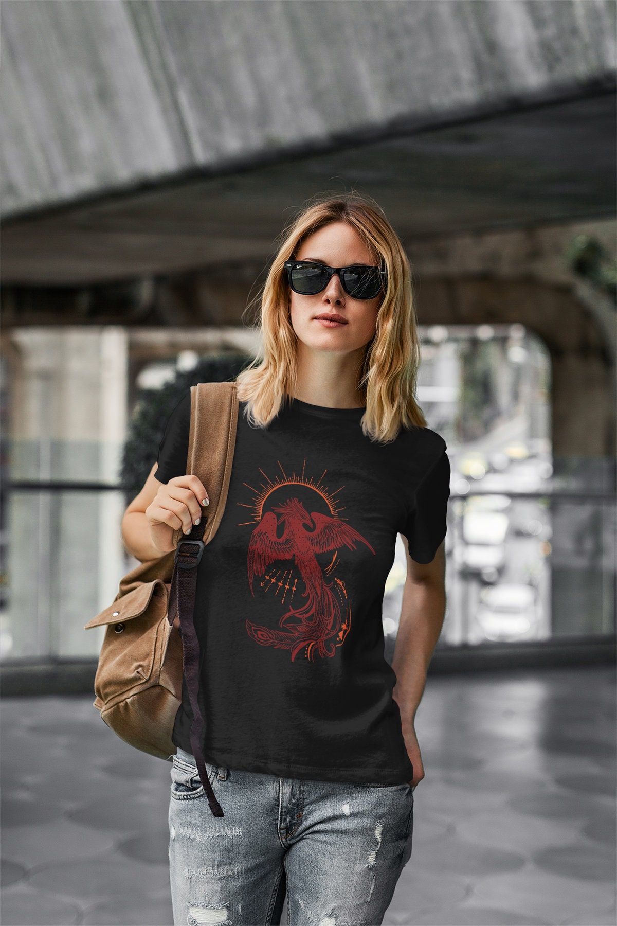 Phoenix Design Screen Printing Unisex 