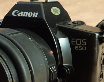 Canon EOS 650 with Tamron 24-70 zoom