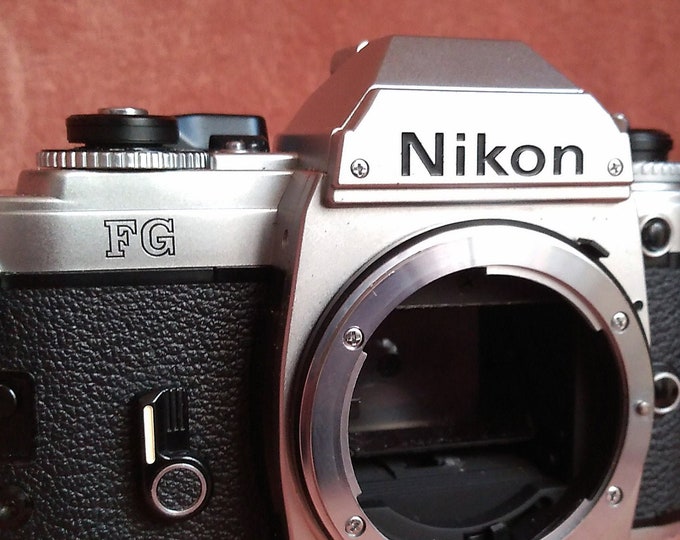 Nikon FG20 Film Camera with case Etsy