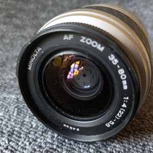Minolta 35-80 macro zoom lens