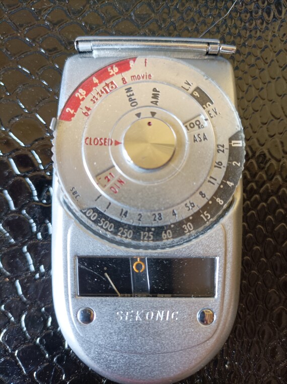 SEKONIC AUTO-LEADER Model 38 セコニック 露出計 ケース付 美品