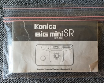 Konica Big mini SR User Manual