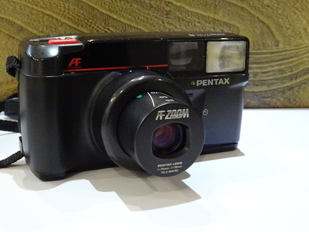 Pentax AF Zoom 70s Compact Point and Shoot Film Camera Etsy