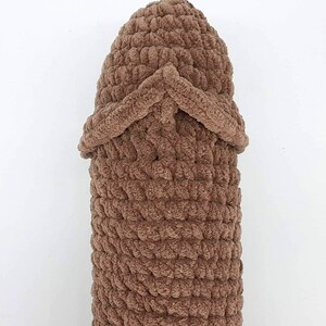 Cojín de ganchillo para pene patrón Amigurumi para principiantes Regalo divertido para maduros imagen 8