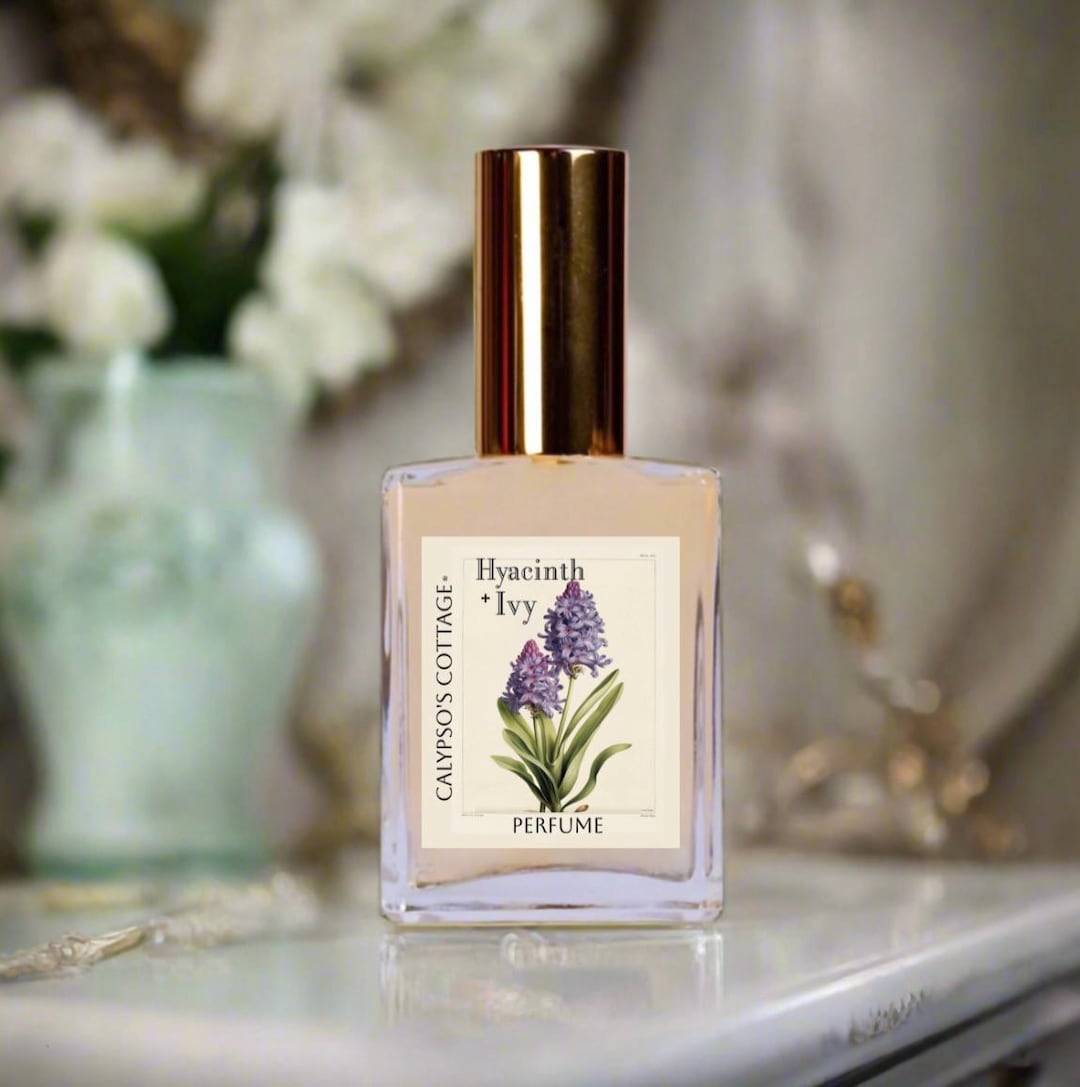Victorian Hyacinth Perfume: Dewy Greens, Orris Root - Botanical