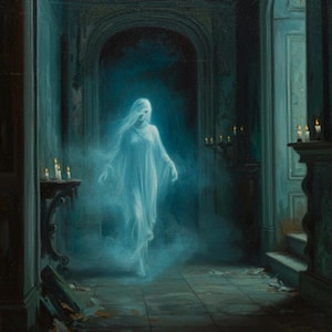 Old Ghosts Perfume -Honeyed Pear, A cup of Tea, Cinnamon Incense, Vanilla Musk - Fall Fragrance- Gothic /Victorian
