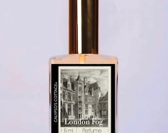 London Fog Perfume - Bergamot, Earl Grey Tea, Lavender, Cream, Vanilla Bean - Gourmand Fragrance