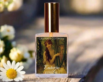 Euterpe Perfume - Muse of Music - Citrus, Chamomile, Lavender, Summer Linen- Oil or Spray