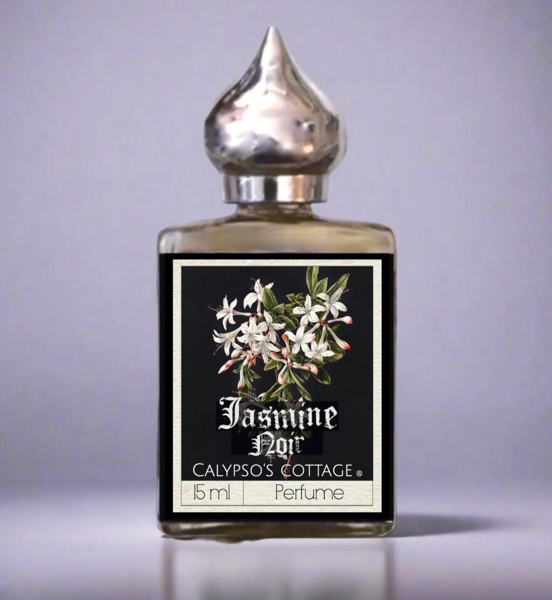 Jasmine Noir Perfume: Jasmine & Amber - Etsy