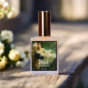 Dusk Perfume - Fig, Coconut, Rice Milk, Orris, Tonka- Indie perfume- Gourmand Perfume