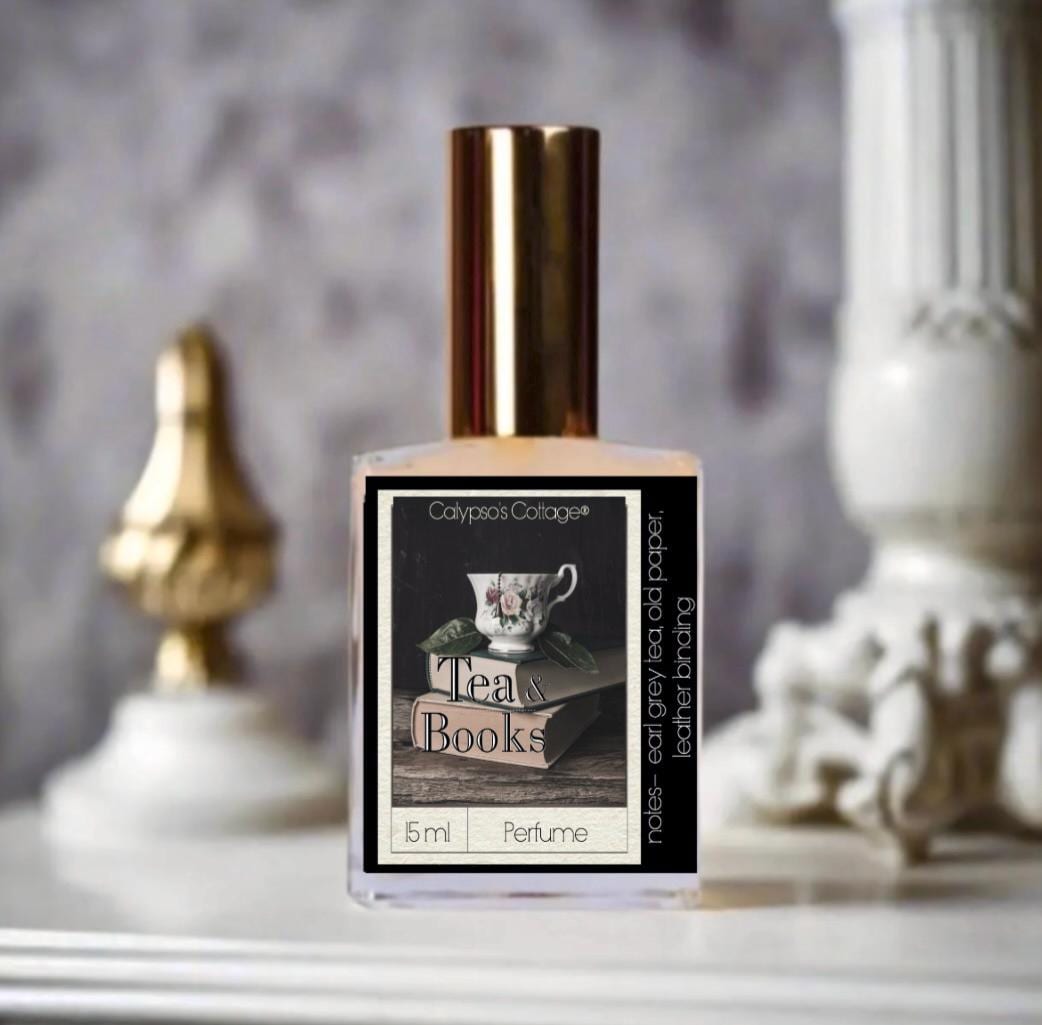 Tea and Books Perfume- Earl Grey, Old Paper, Leather