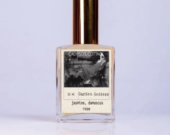Garden Goddess- Rose, Jasmine, Sandalwood- Perfume - Vegan & Organic - Indie Fragrance