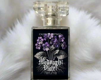 Midnight Violet Perfume Spray: Vegan Organic Indie Fragrance