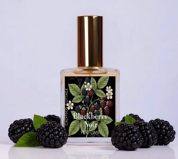 Blackberry Noir Perfume - Fruity/ Floral - Indie Perfume