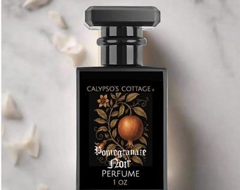 Pomegranate Noir Perfume: Red Currant, Night Florals, Amber - Indie Fragrance
