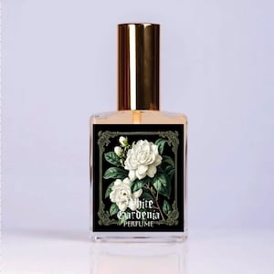 White Gardenia Perfume - White Gardenia, Night Blooming Florals, Dew Kissed Green Leaves, White Musk