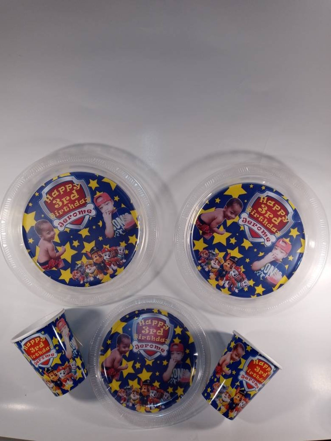 Personalized Plates And Cups Etsy