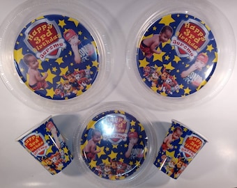 Custom Party Plates | Personalized Birthday Party Plates