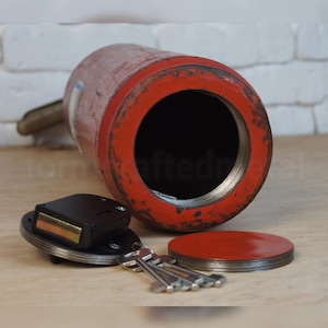 Coffre-fort secret de diversion à compartiments cachés avec support mural, rangement dissimulé unique, boîte de rangement cachée, porte-clés secrètes
