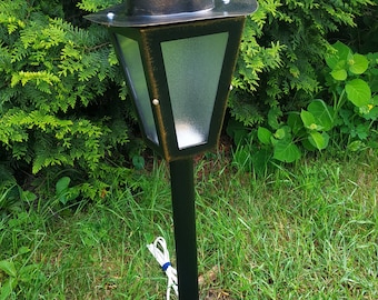 Rustic Steel Garden Lamp with E27 Socket