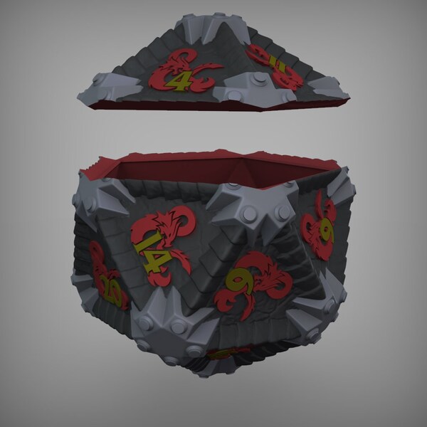 Dnd Dice Popcorn Bucket Etsy