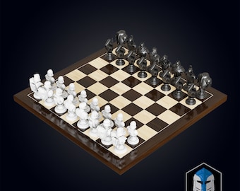 Star Wars Chess pieces