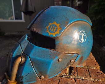 Fallout 4 Vault Dweller Institute Wearable Helmet - Custom Cosplay Replica