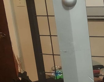 Onderzoekend krachtzwaard.