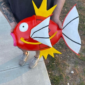 Väggmonterbar Magikarp-display