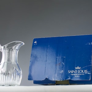 Saint-Louis, Crystal Water Pitcher "Liane" Model, France 2000s