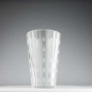 Saint-Louis Crystal Manufacture | Pokadot Decorative Vase | France 2000s