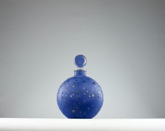 René Lalique, Worth "Dans la Nuit" Large Decanter / Perfume Bottle, France 1920s