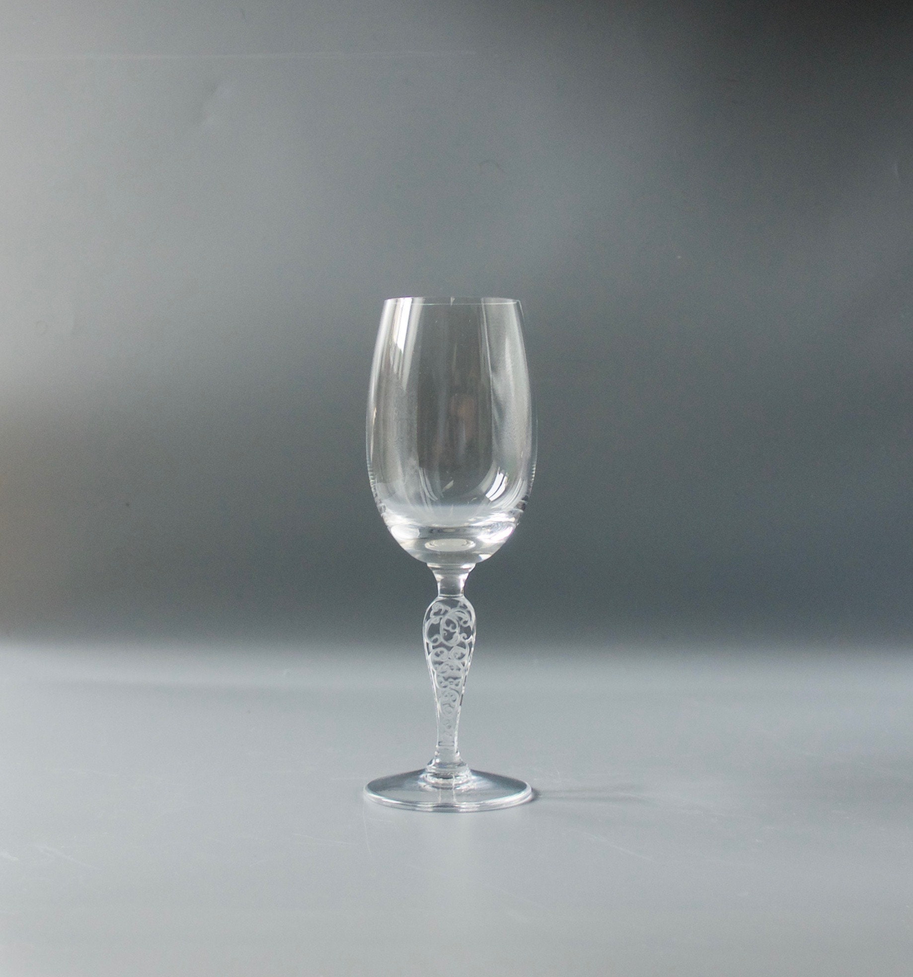 Lalique France Lalande' Verres à Vin Blanc